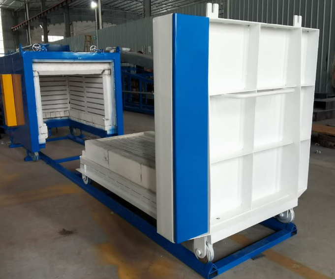 臺車式熱處理爐內(nèi)部結(jié)構(gòu)和工作原理