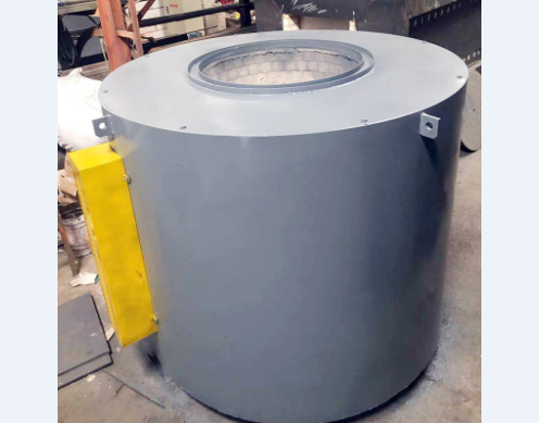 一種裝有感應器的井式退火爐