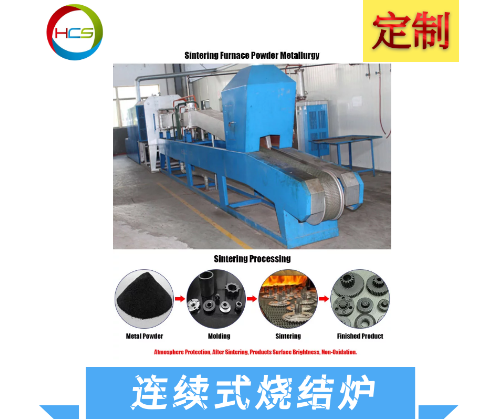 一種連續(xù)生產(chǎn)磷酸鐵鋰正極材料的帶式氣氛燒結(jié)爐