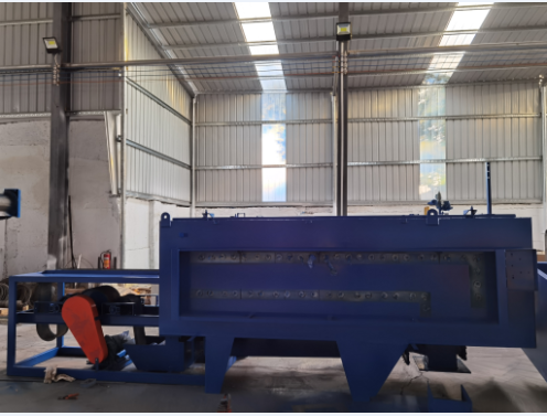 網帶連續式氣體滲碳爐機組的研制