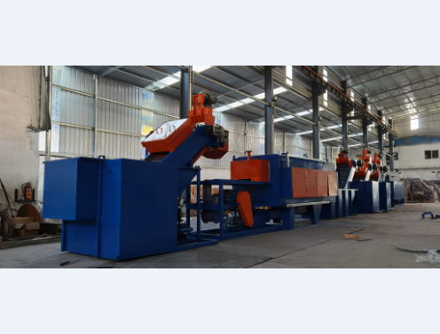 一種新型網帶式滲碳淬火回火爐