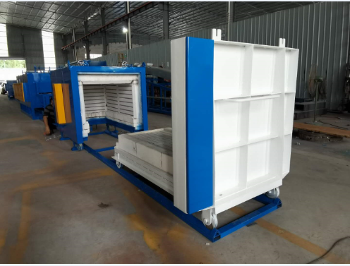 滑動快速管式氫氣退火爐的爐管兩端安裝有真空法蘭